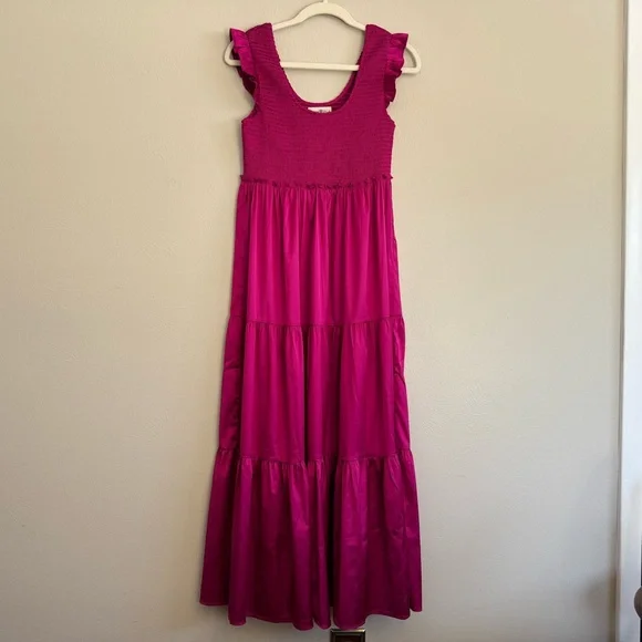 Natural Life Smocked Maxi Dress - Picture 2 of 11